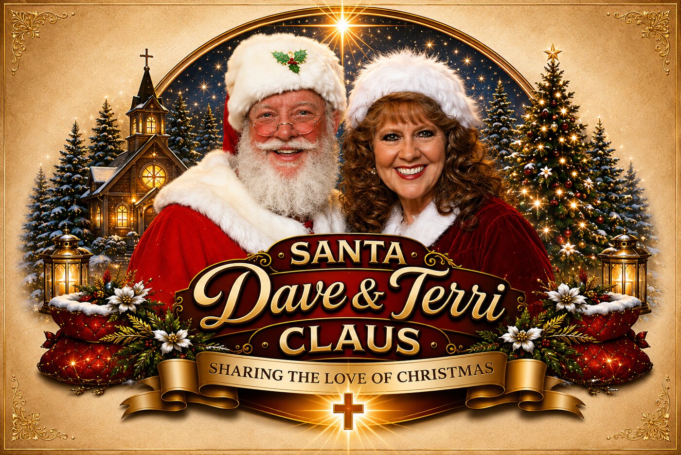 Santa Dave & Terri Claus — Sharing the Love of Christmas